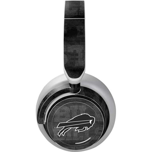 NFL Buffalo Bills Black & White Surface Headphones Skin